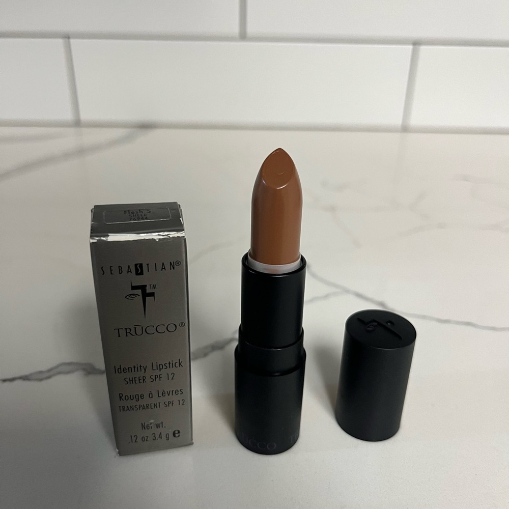 Sebastian Trucco Identity Lipstick‎ Sheer FLESH 5  .12 oz. SPF 12